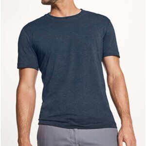 Lululemon 5 Year Basic Tee Mens Large Navy Blue Relaxed Fit Crew Neck Stretch